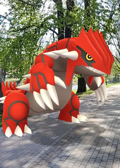 Groudon v Pokémon GO