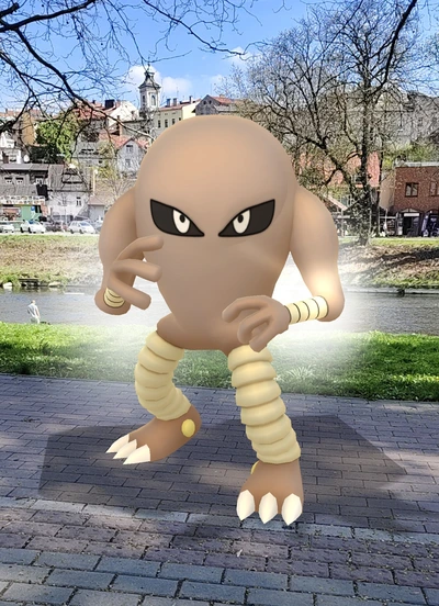 Hitmonlee v Pokémon GO