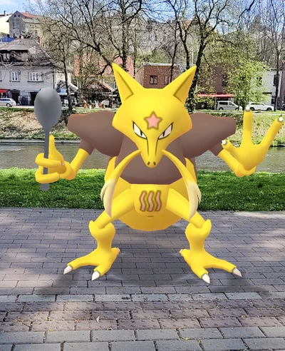 Kadabra v Pokémon GO