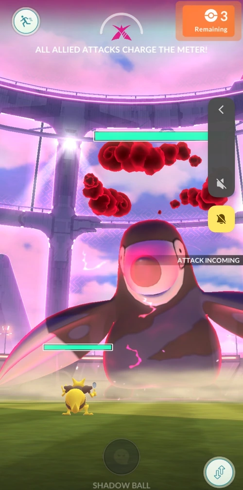 Dynamax souboj ve hře Pokémon GO